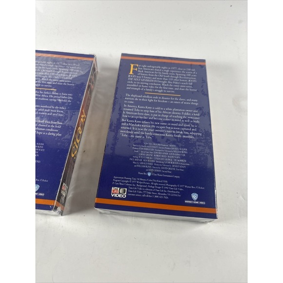 Roots Alex Haley VHS Vol 1 & 2 Sealed David L Wolper Production Classic - Picture 10 of 11